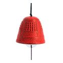 Campana de Feng Shui Iwachu Roja 4,5 cm