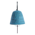 Campana de Feng Shui Iwachu Azul 4,5 cm. ⌀