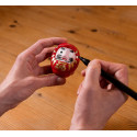 Daruma Mediano Rojo - Suerte