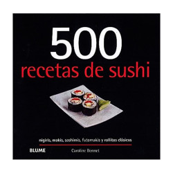 500 recetas de sushi