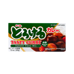 Curry Japonés S&B 200g | Tableta en 3 niveles de picante
