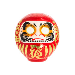 Muñeco Daruma Japonés | Amuleto de la Suerte y Perseverancia