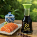 Salsa de Soja Baja en Sal 150 ml | Dispensador de Mesa Japonés