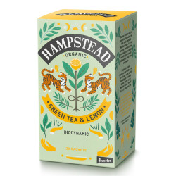 Té verde y limón orgánico Hampstead | Infusión ecológica refrescante