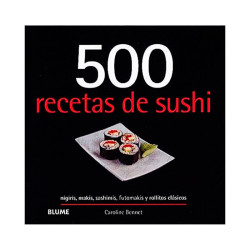 500 recetas de sushi | Libro de cocina japonesa paso a paso