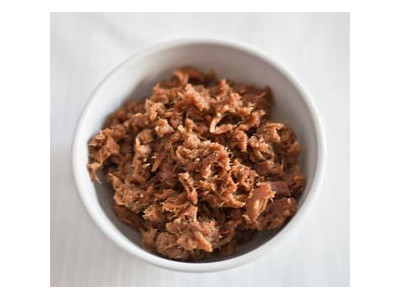 Soboro de atun con gengibre