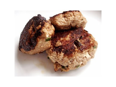 Mini hamburguesas de atun, tofu y miso