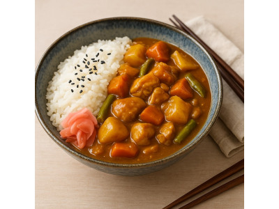 Pollo al curry japonés