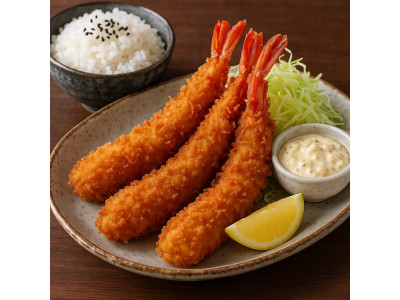 Ebi Fry con salsa tartara