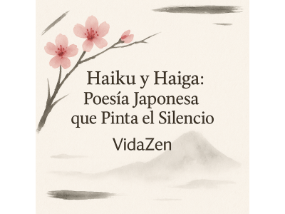 Haiku y Haiga: Poesía Japonesa que Pinta el Silencio