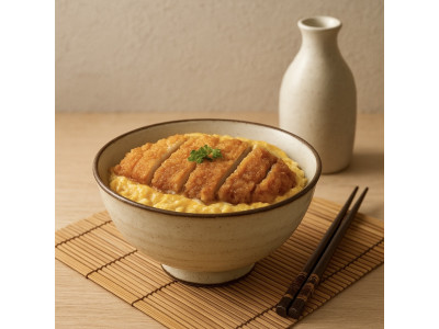Katsudon Japonés: Cerdo Empanado con Arroz